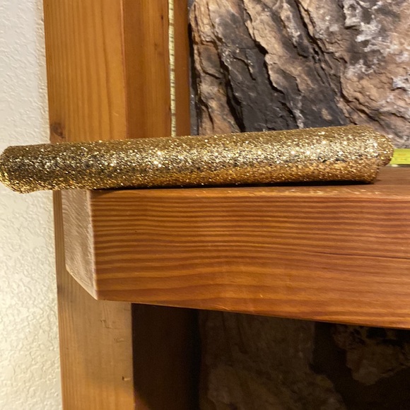 Sparkling gold clutch, vintage , this was my mother’s from the 60’s. - Picture 3 of 7